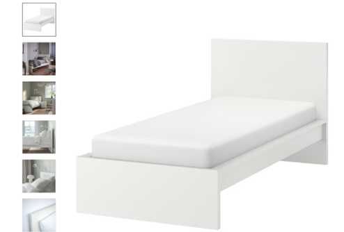 Cama 90x200 IKEA com gavetas e Estrado