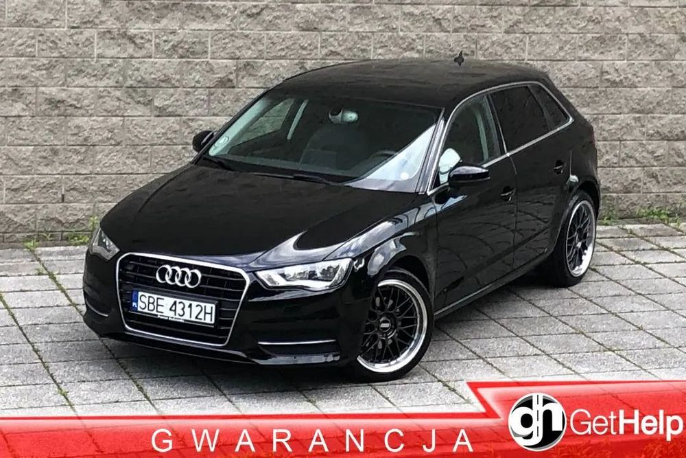 Audi A3 Sportback 1.6 TDI 105Ps_Tempomat_Parktronic_Klimatronic_Grzane Fotele_Pół Skóra