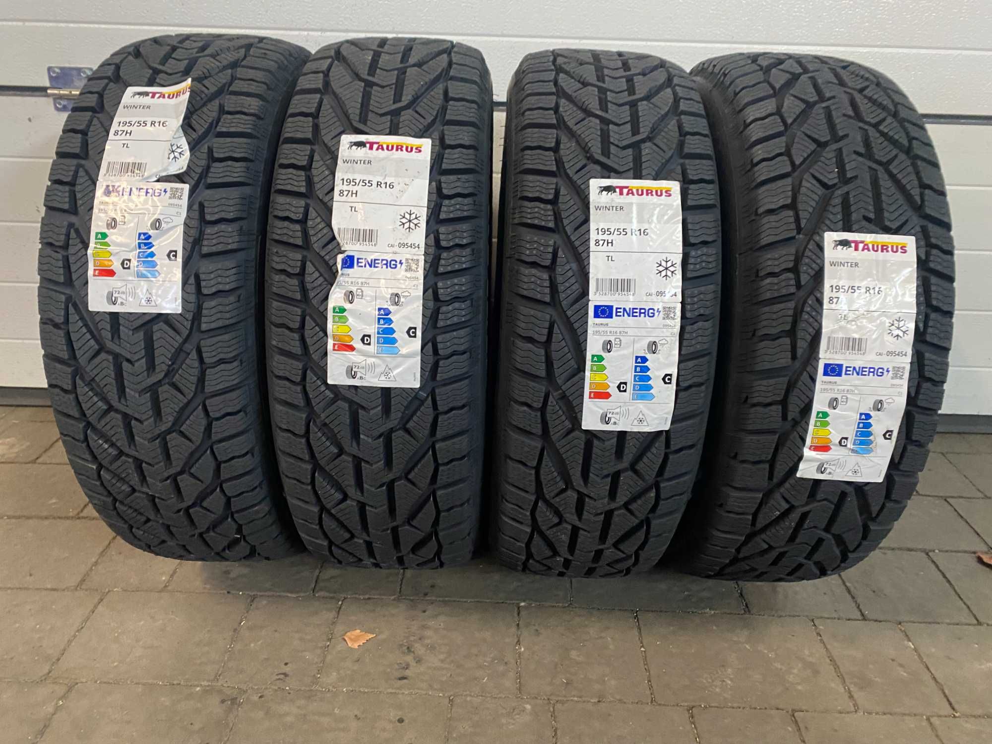 4x 195/55 R.16 87H Taurus Winter Kormoran Snow 2024