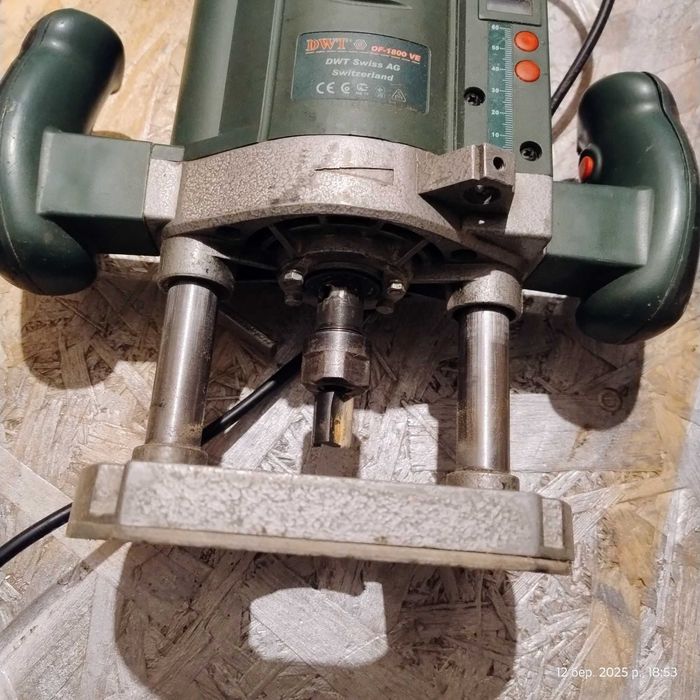 Фрезер столярный DWT OF-1800 VE