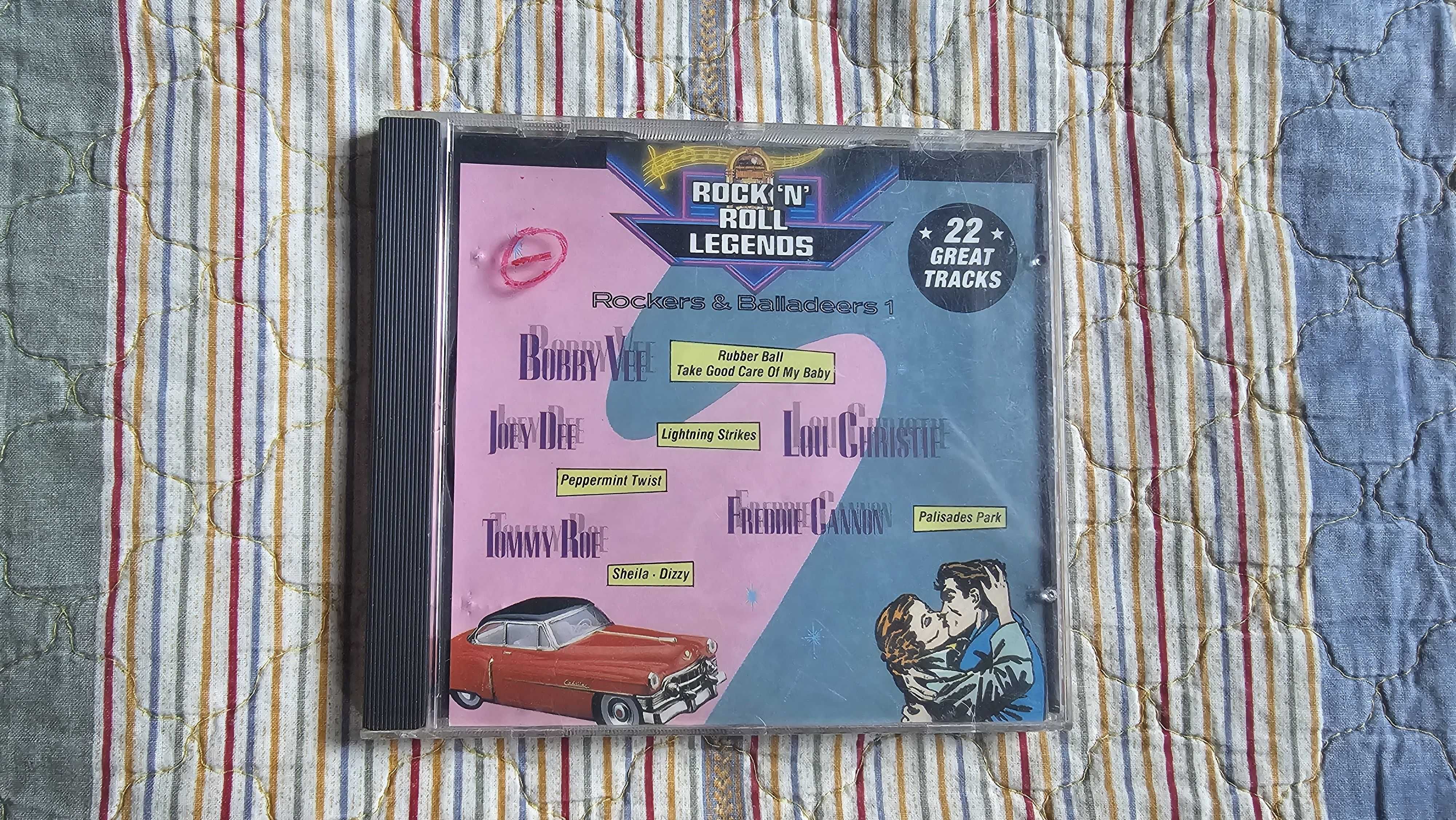 CD Rock'n'Roll Legends Bobby Vee Freddy Cannon Tommy Roe Joey Dee