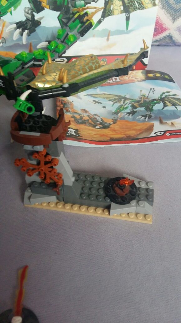 Lego 70593 Ninjago Zielony Smok