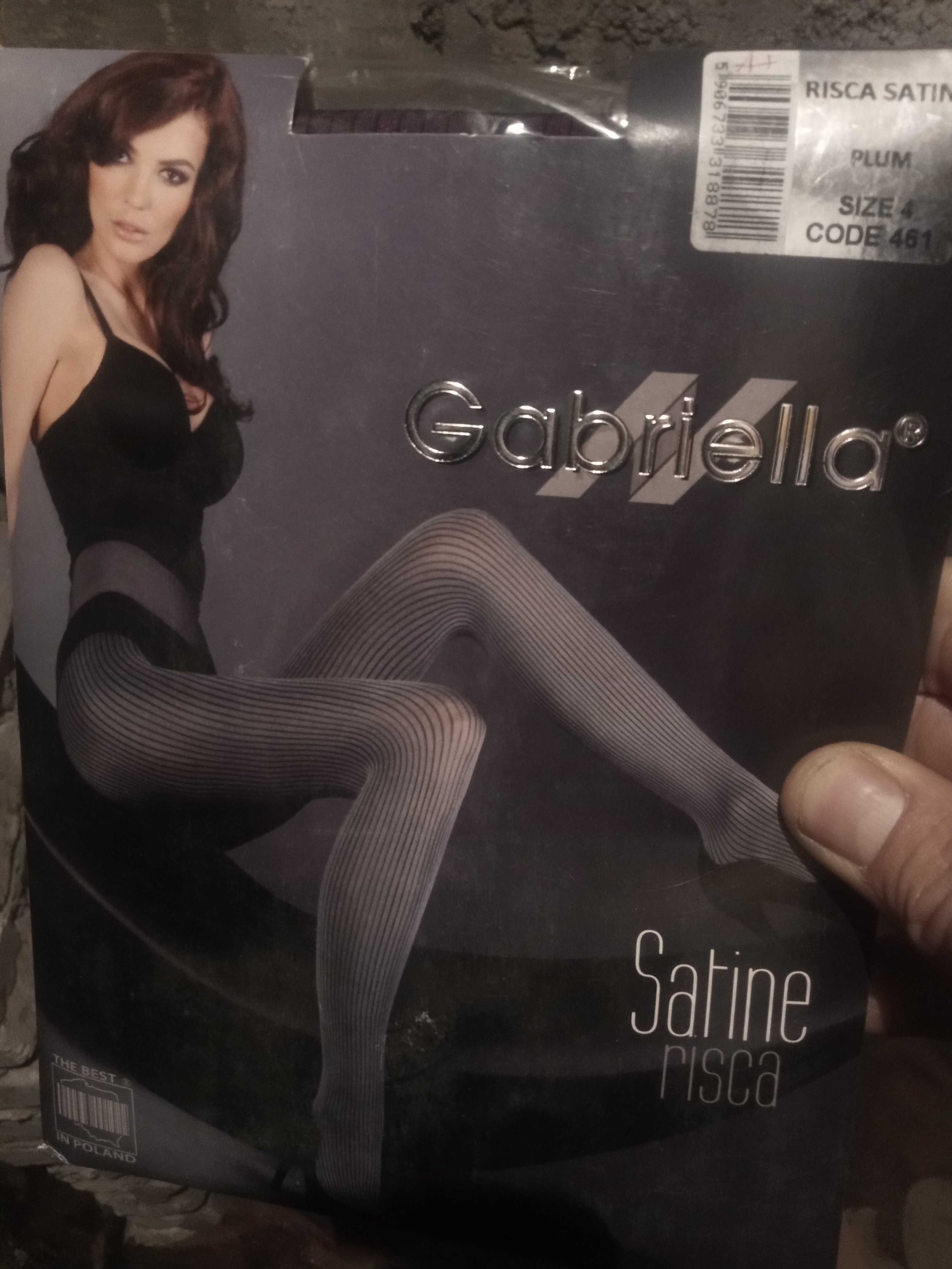 Gabriella Satine Risca 50 den size 4 kod 461 kolor INK