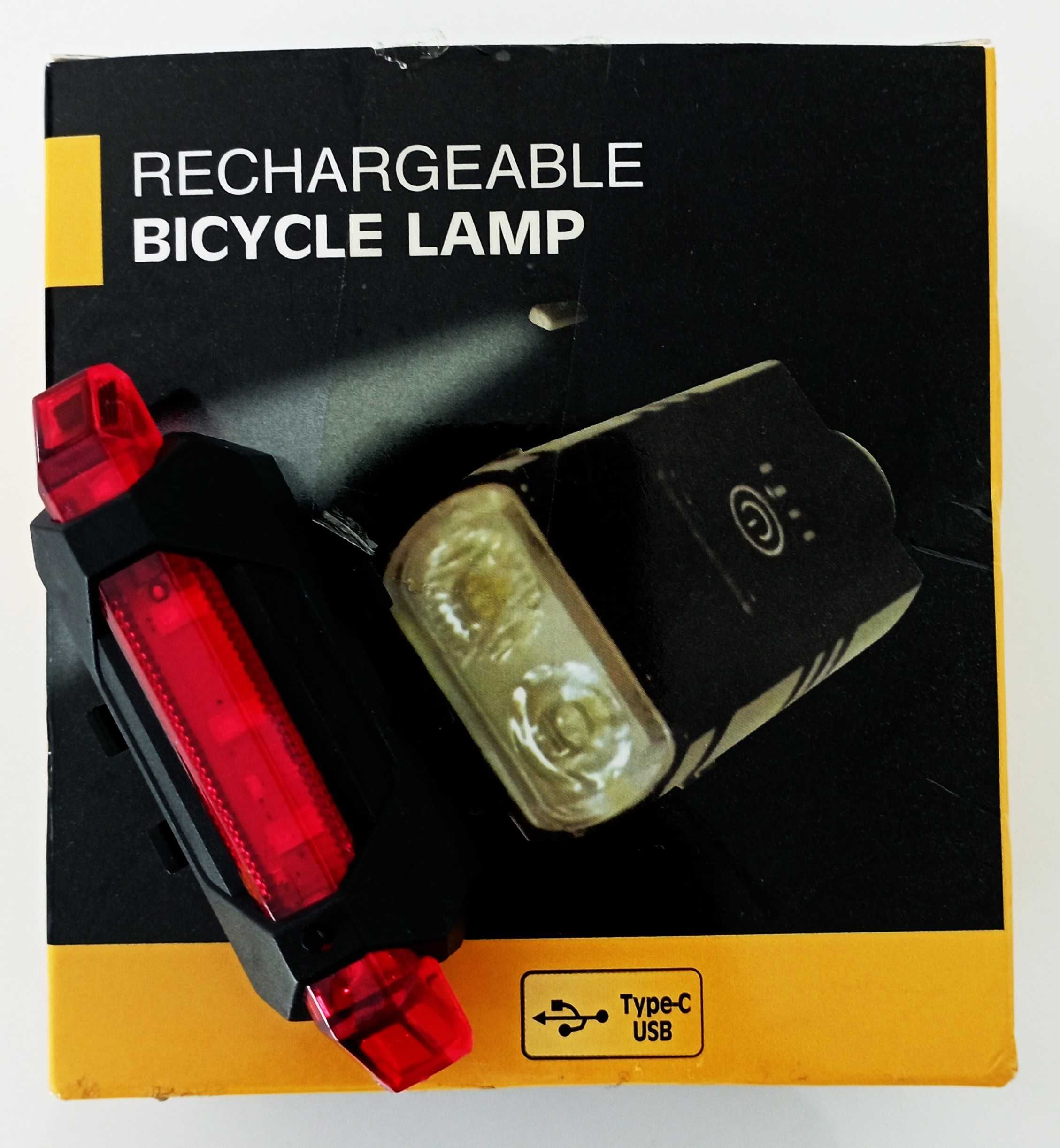 Conjunto Luzes Bicicleta USB