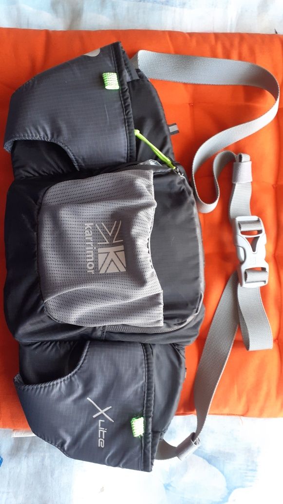 Сумка на пояс Karrimor(Великобритания).Новая.Серочерная.