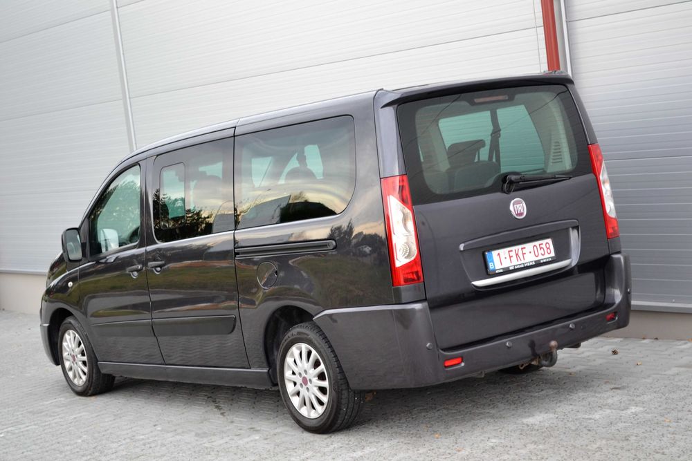 Fiat Scudo 2.0JTD 128KM**LONG**8-osobowy**Skóra**Navi**Czujniki park.