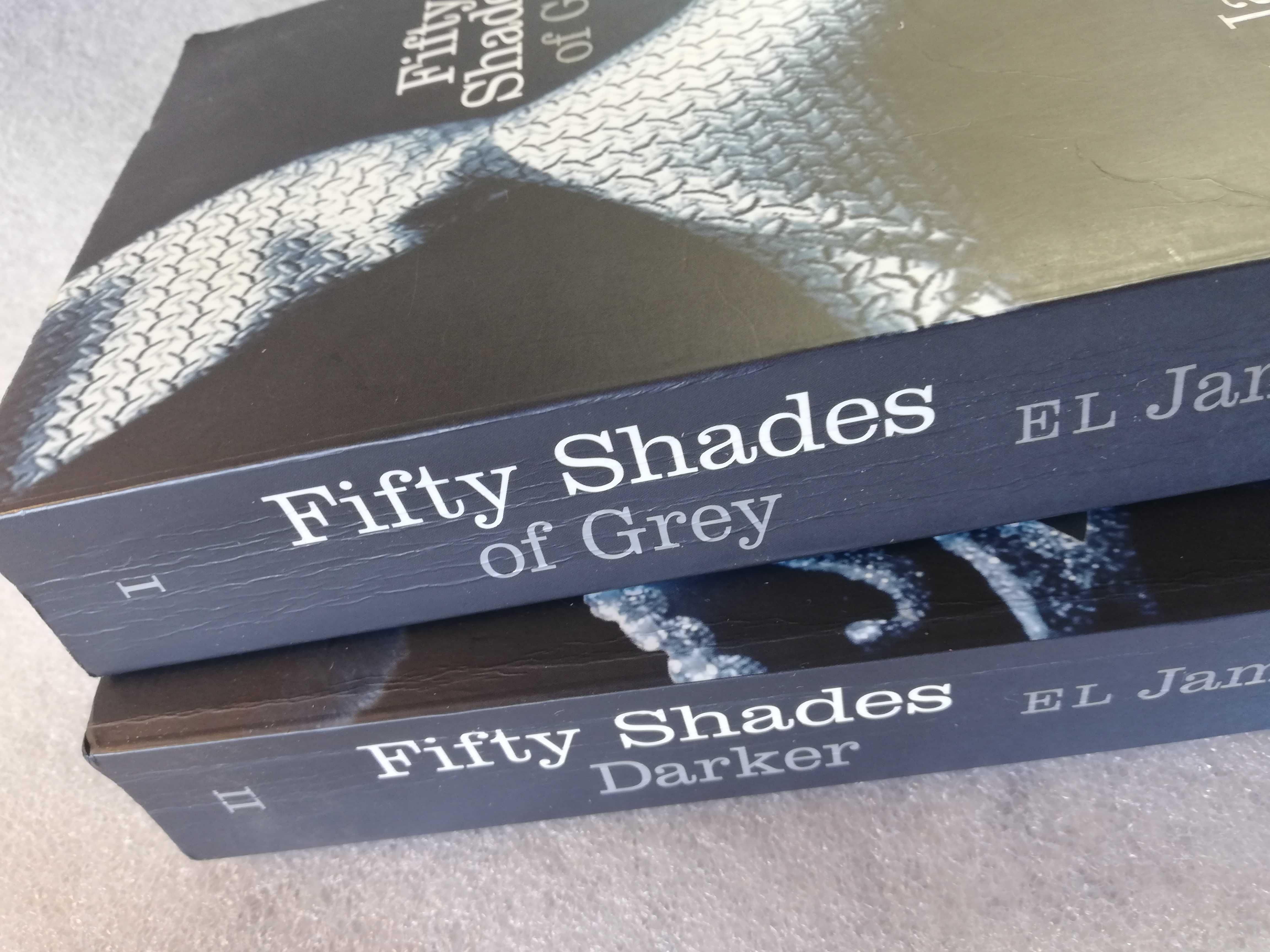 Fifty Shades of Grey + Fifty Shades Darker - El James - j. angielski