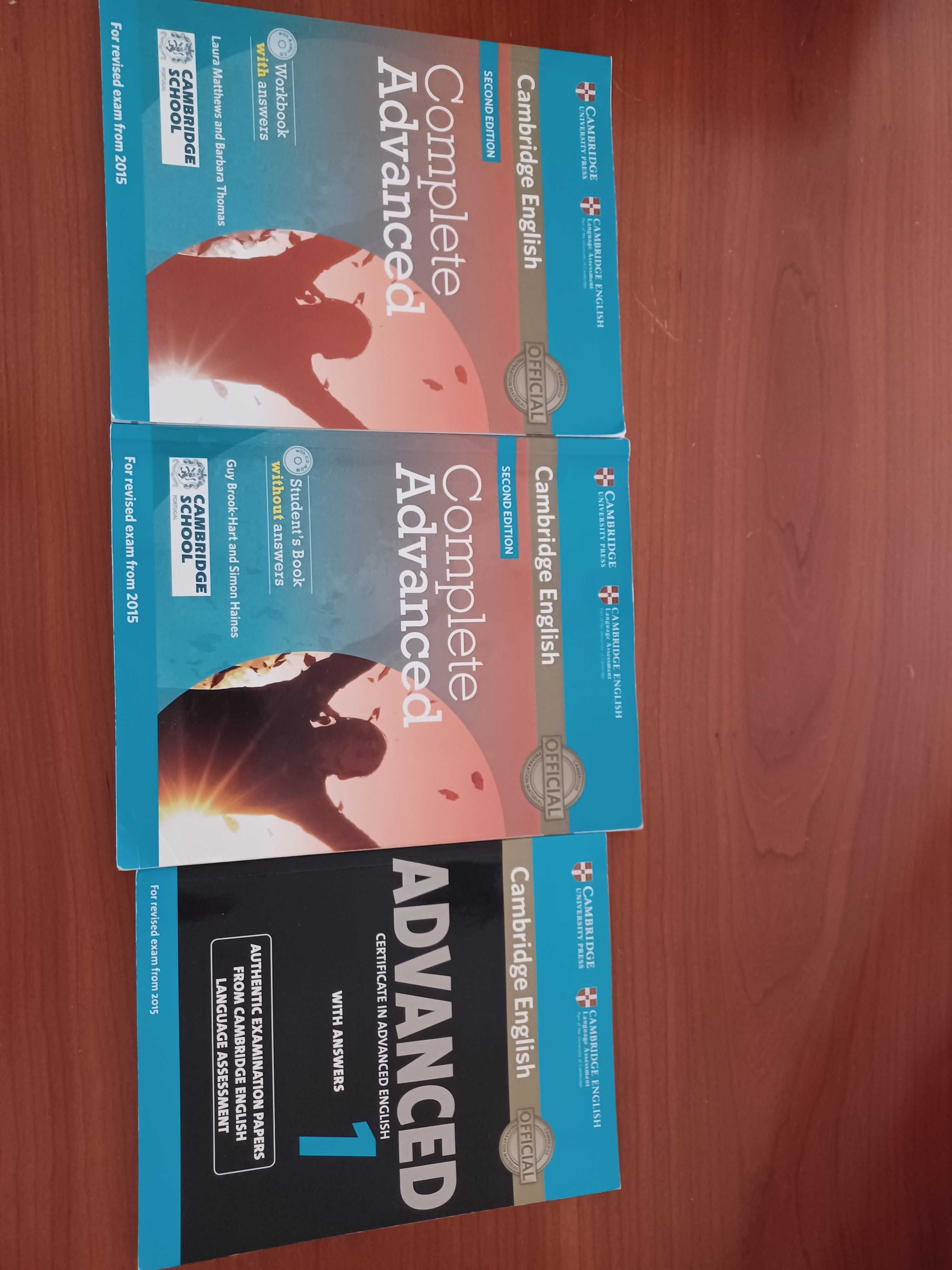 Manuais Cambridge- Certificado Advance