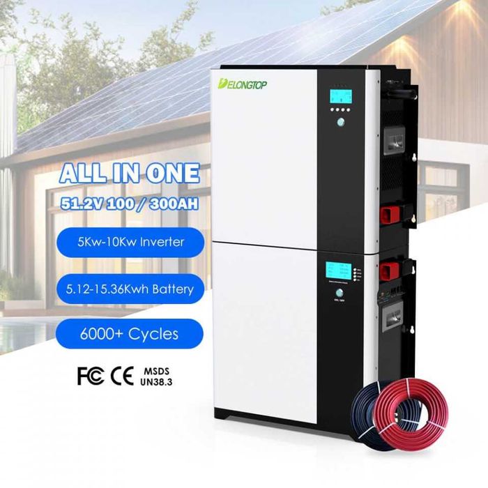 Резервне живлення - інвертор + акумулятор (Джерело без-йного живлення)