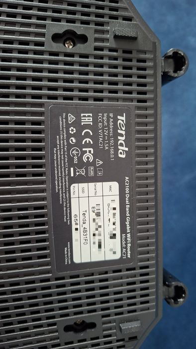 Router tenda AC21 Gigabitowy