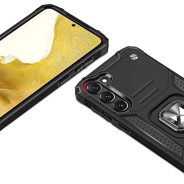 Wozinsky Ring Armor etui Samsung Galaxy S23+ pancerny pokrowiec uchwyt