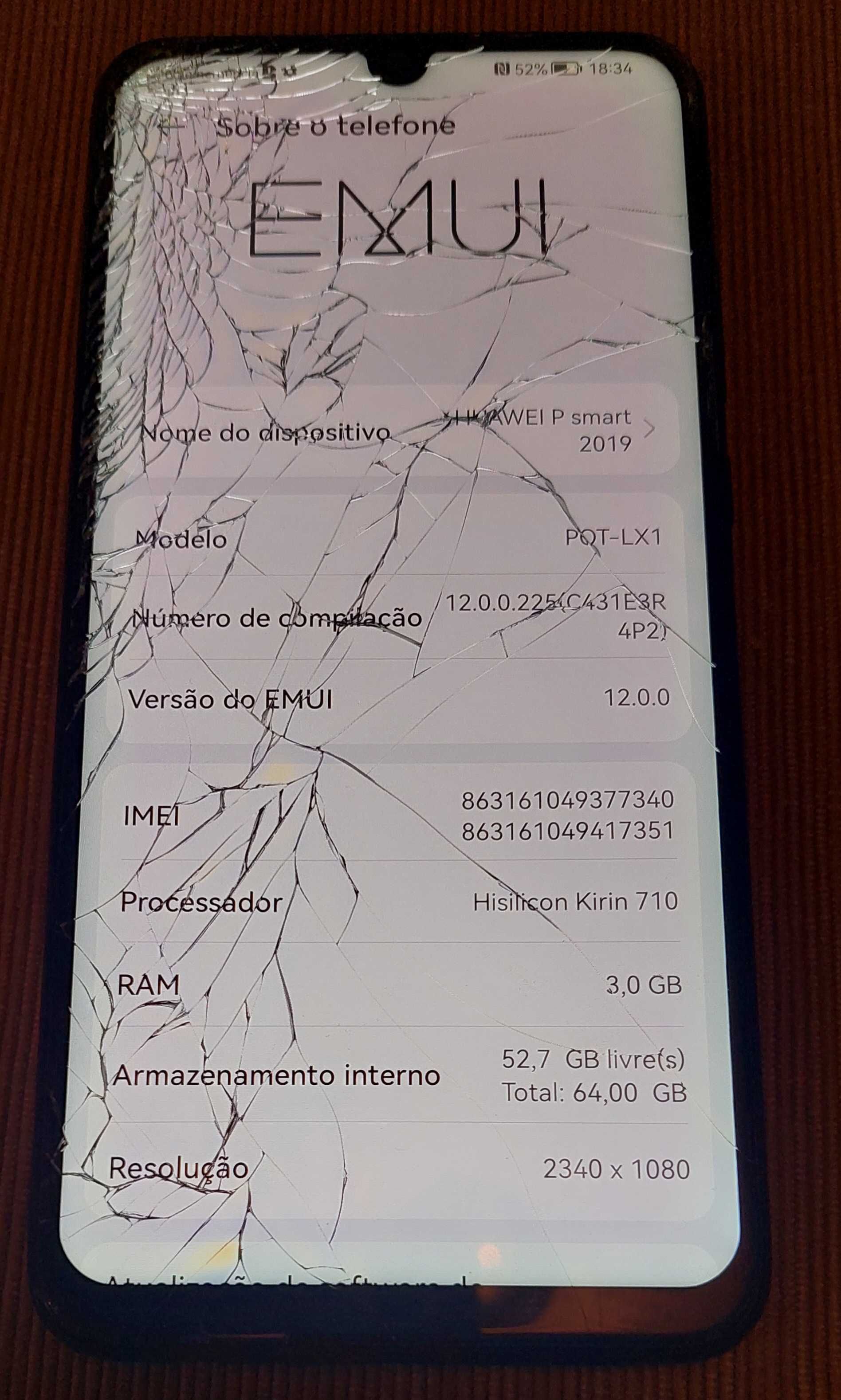 Smartphone Huawei P Smart 2019