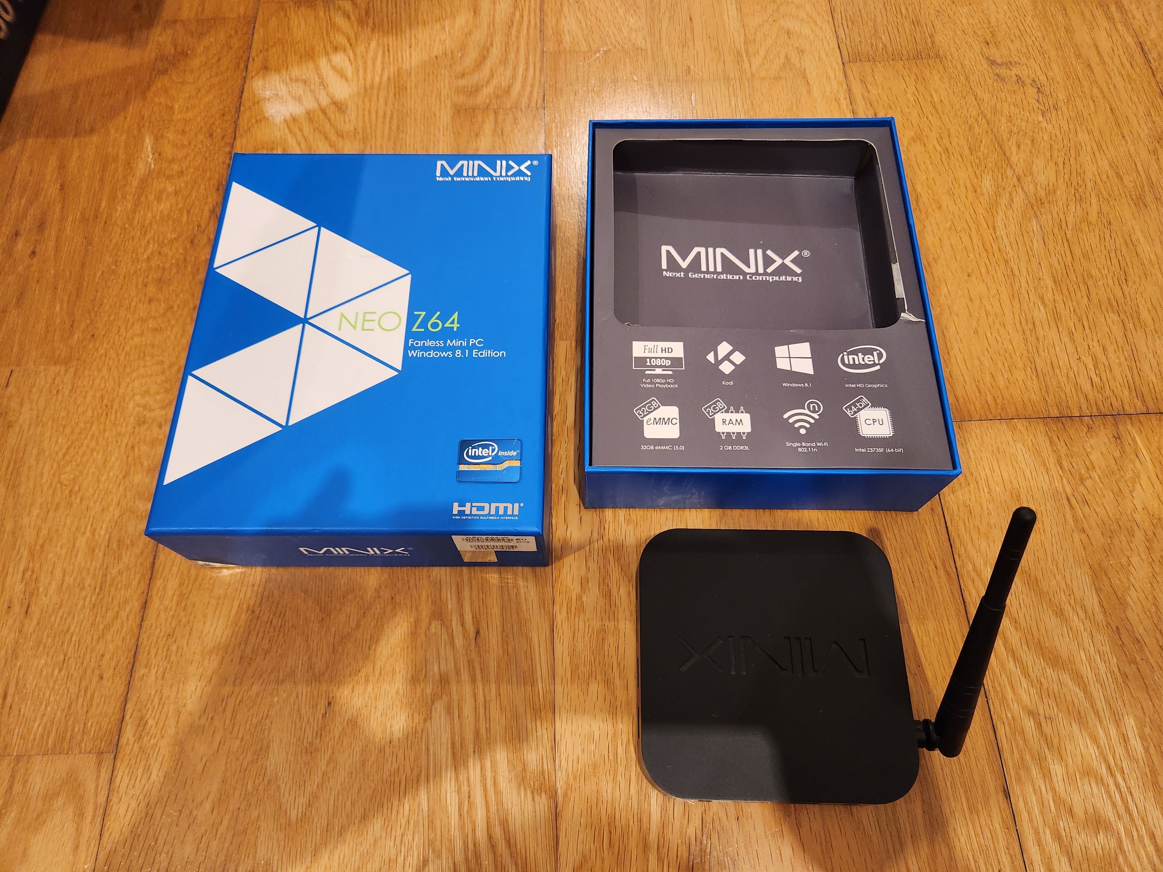 Mini Pc Minix Z64 2gb/32gb