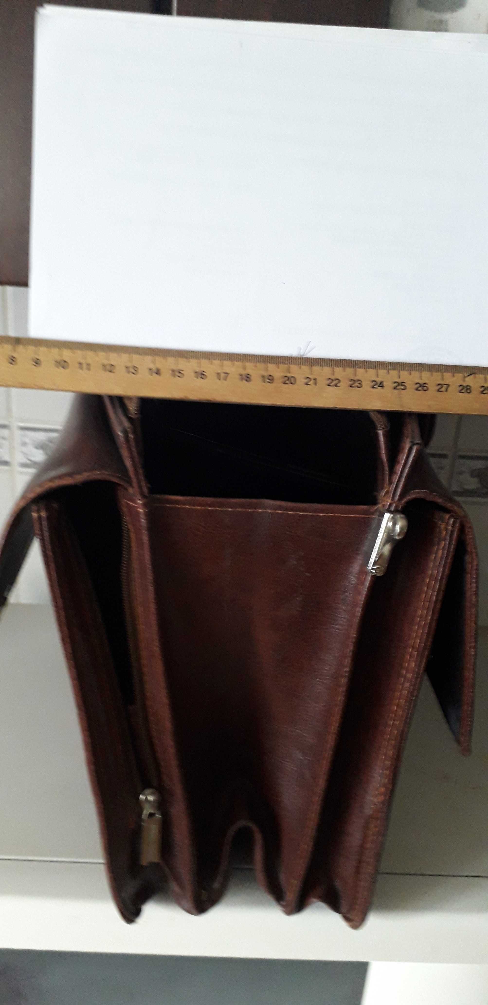Деловая стильная сумка портфель чемоданчик для документов