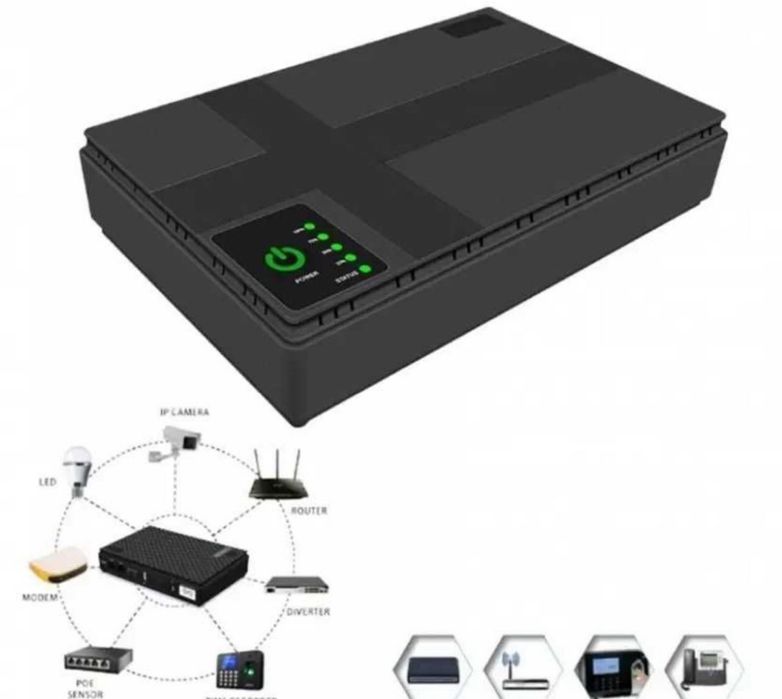 Живлення для роутера 10400 mA/h. ББЖ. UPS. Інтернет без світла 6 год.