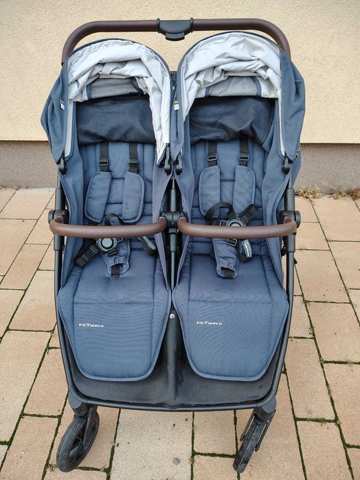 Wózek bliźniaczy Mast M.Twin X 2w1 (lepszy niż Valco Baby Snap Duo)