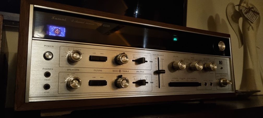 Amplituner sansui qr 6500 vintage monster quadro