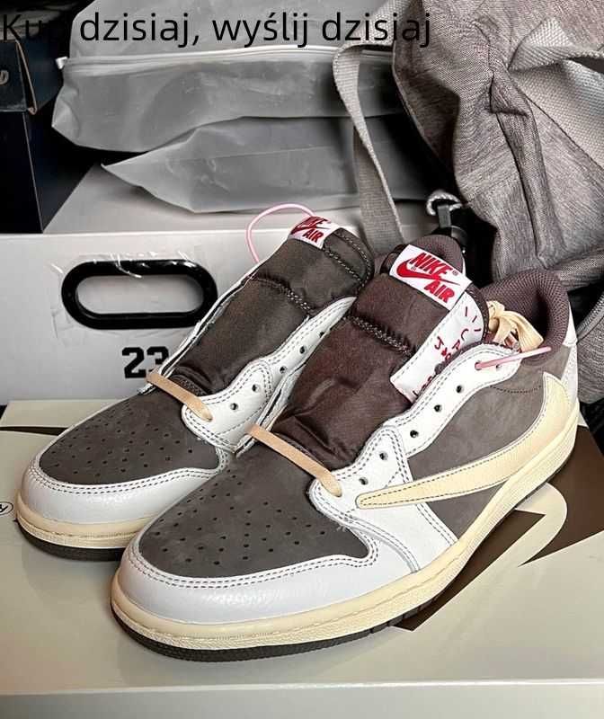Jordan 1 Retro Low OG SP Travis Scott Reverse Mocha unisex:44