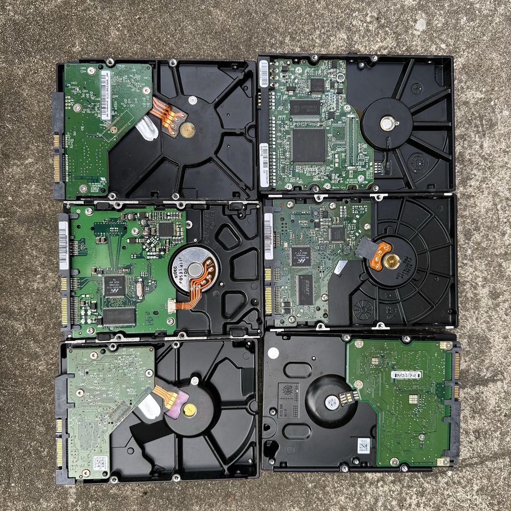 Dyski HDD różne marki