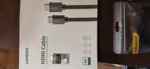 Кабель 3 метра hdmi  2.1 ultra  48gbps  8k 4к, цинк