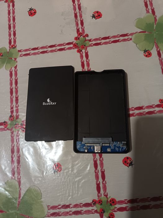 Caixa Externa para Disco Rigido 2.5 Sata Usb C  cor preta