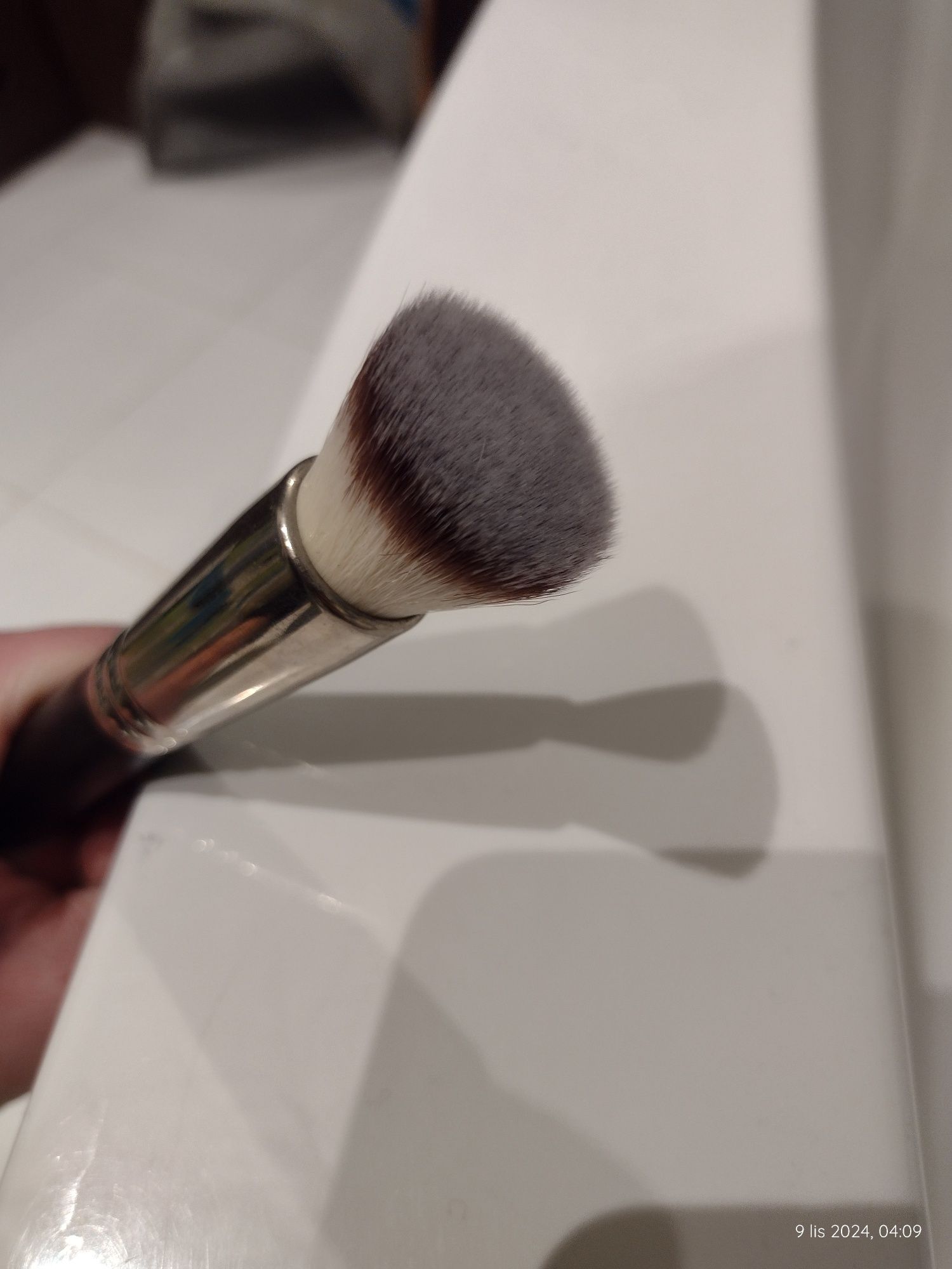 Pędzel do makijażu podkładu typu flat top Hakuro H50S
