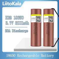 Аккумулятор высокотоковый LiitoKala HG2 18650 3000 mAh под пайку и без