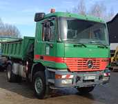 Mercedes-Benz Actros 1843 4x4 HDS Hiab