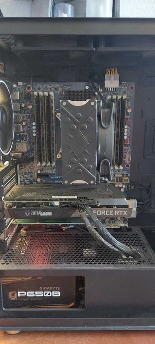 Материнська плата s2011 hp 212b/Intel Xeon E5-2690/64 гб озу + куллер