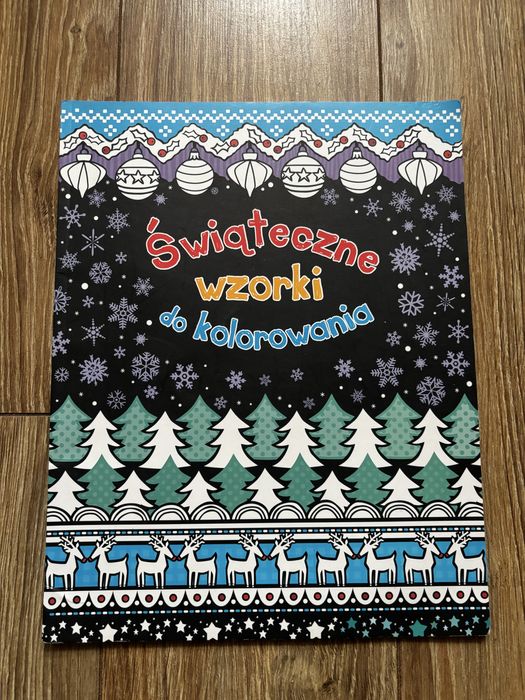 Książeczka - świąteczne wzorki do kolorowania