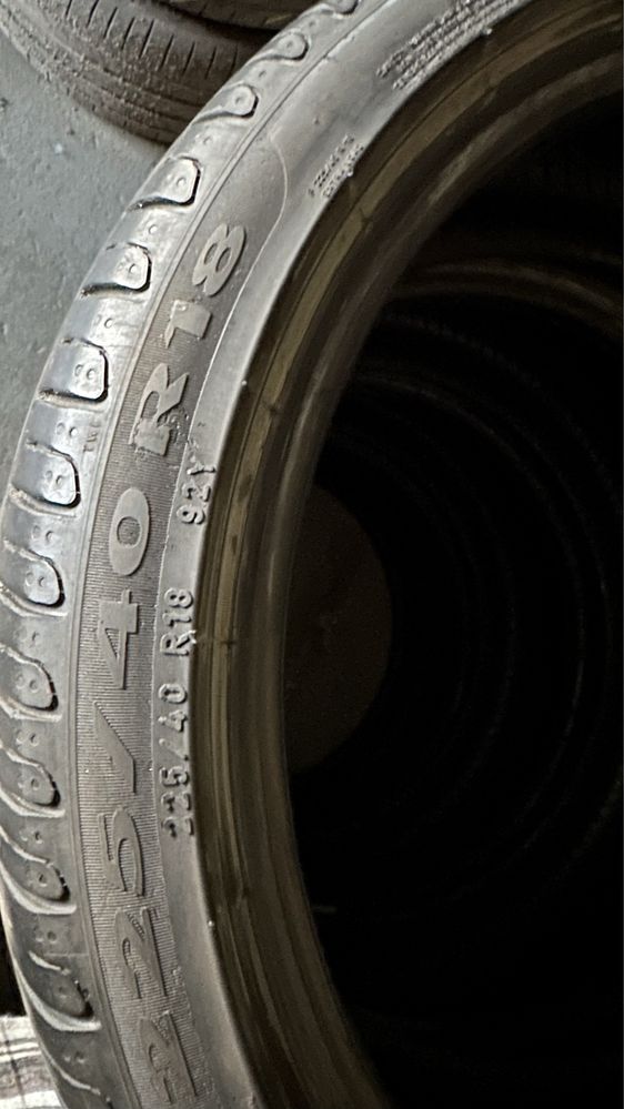 225 40 R18 92Y 4szt 6mm Pirelli używane letnie Warszawa