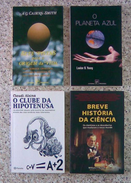 Livros Divulgação Científica