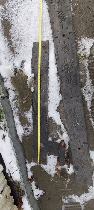 Zawiasy ozdobne ze  starej stodoły
