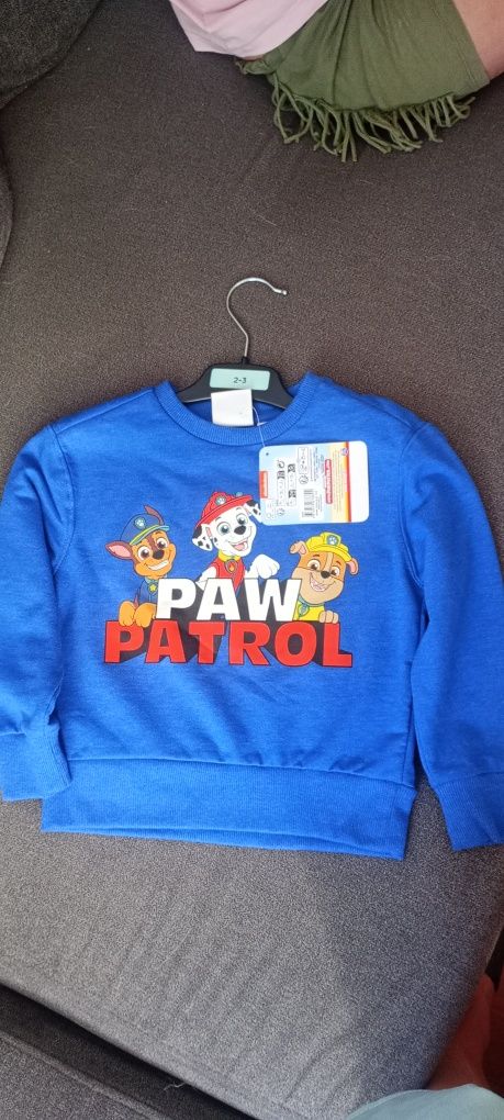 Sweter psi patrol 2-3 lata