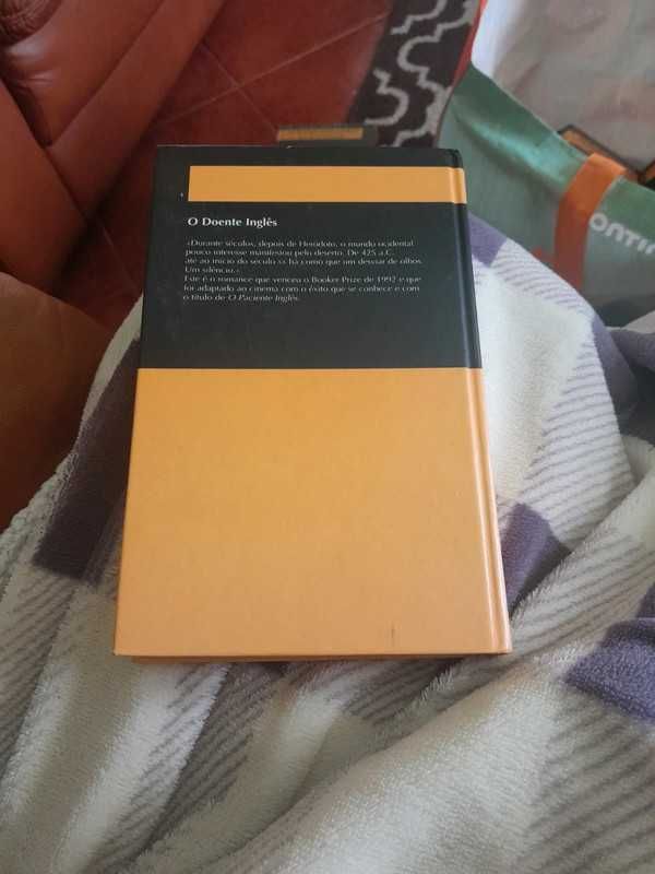 Livro O Doente Inglês de Michael Ondaatje