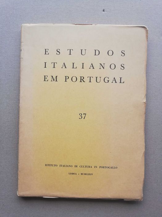 Estudos Italianos em Portugal, número 37, 1974