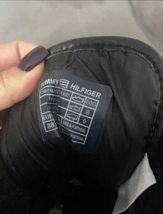 Śniegowce Tommy Hilfiger r.38, oryginalne