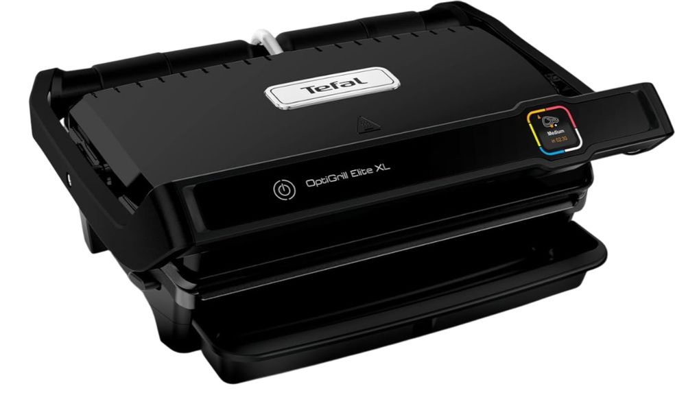 Tefal OptiGrill Elite GC760812 Grill elektryczny Czarny 16 Programów