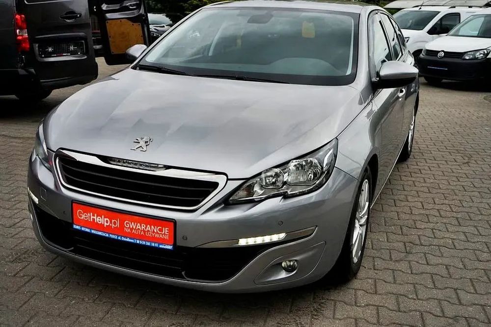 Peugeot 308 1,6HDI NAVI, alu, 2015r., KOMBI