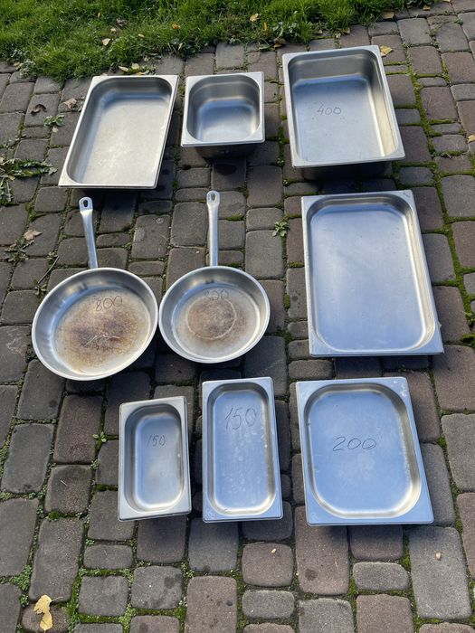 Гастроёмкости, нержавеющая посуда