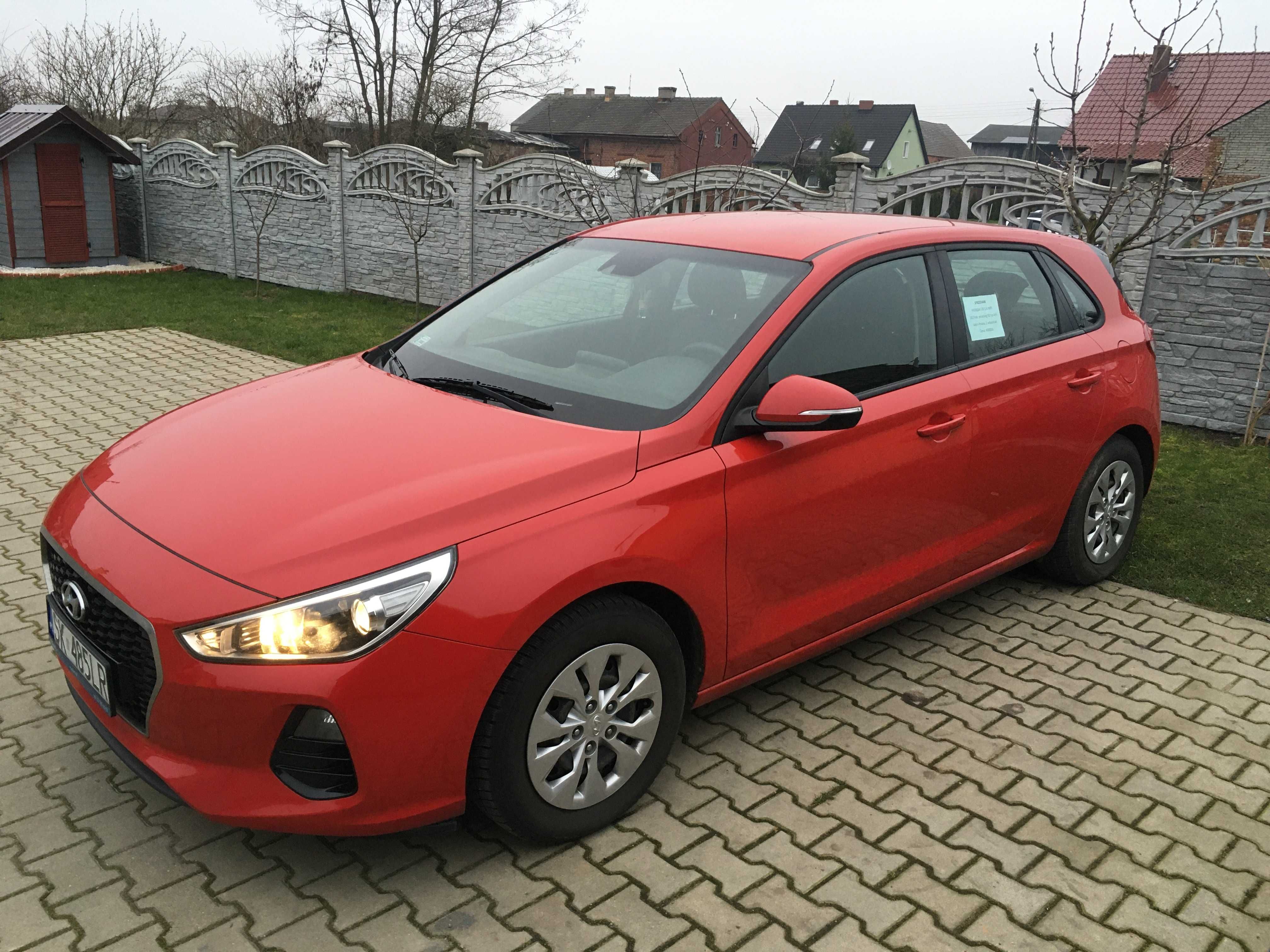 Hyundai i30 1.4mpi 2 właściciel FV23%. Polski salon, przebieg. Okazja!