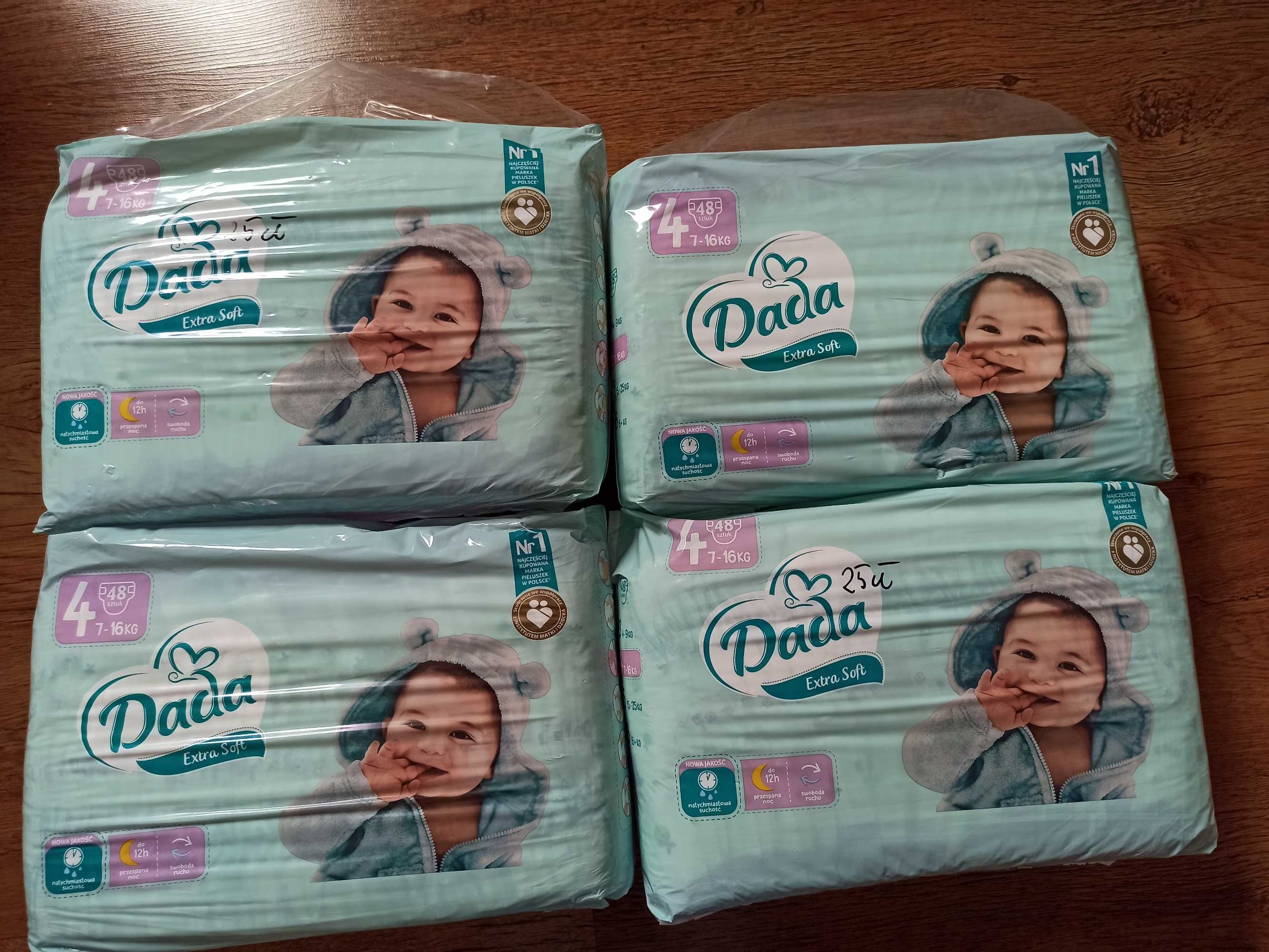 Dada Extra Soft rozmiar 4 (4 paczki)