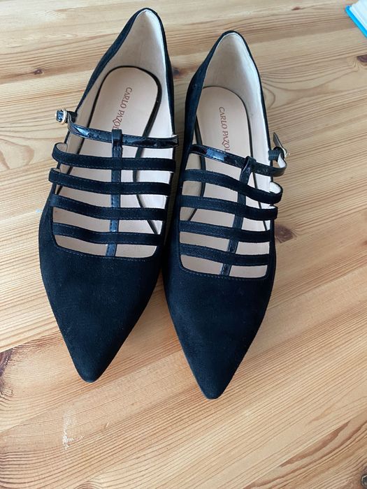 Нові замшеві туфлі Carlo Pazolini