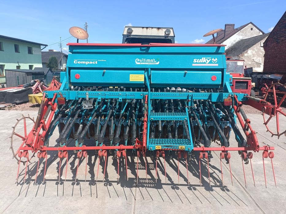 3,0m Zestaw uprawowo-siewny LEMKEN (filmiki)SULKY