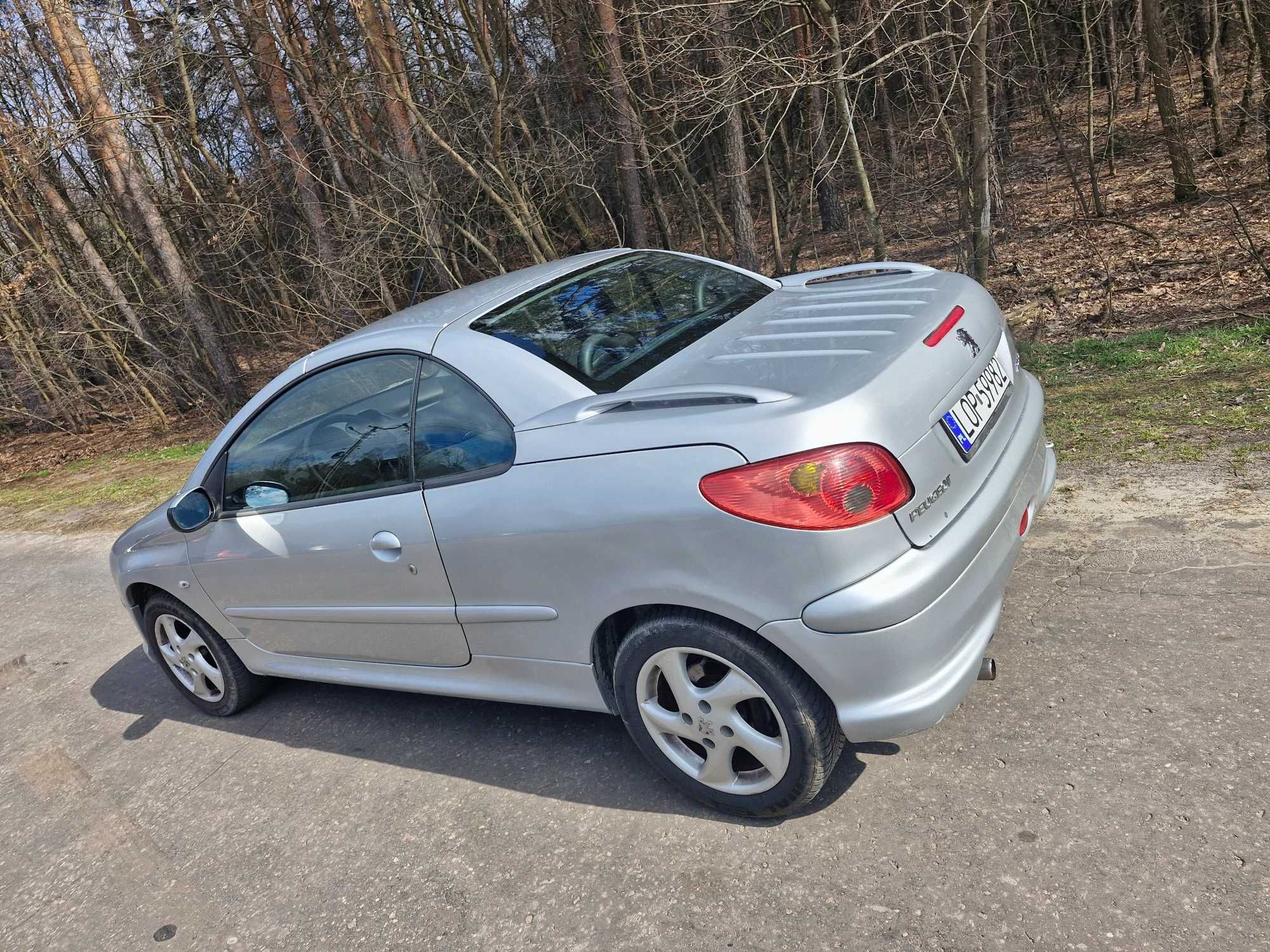 206 cc 1.6 16v oplacony tylko 155 tys km