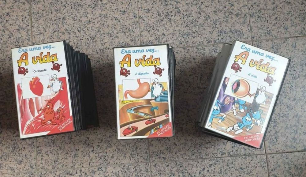 Coleção Antiga em VHS Era uma Vez