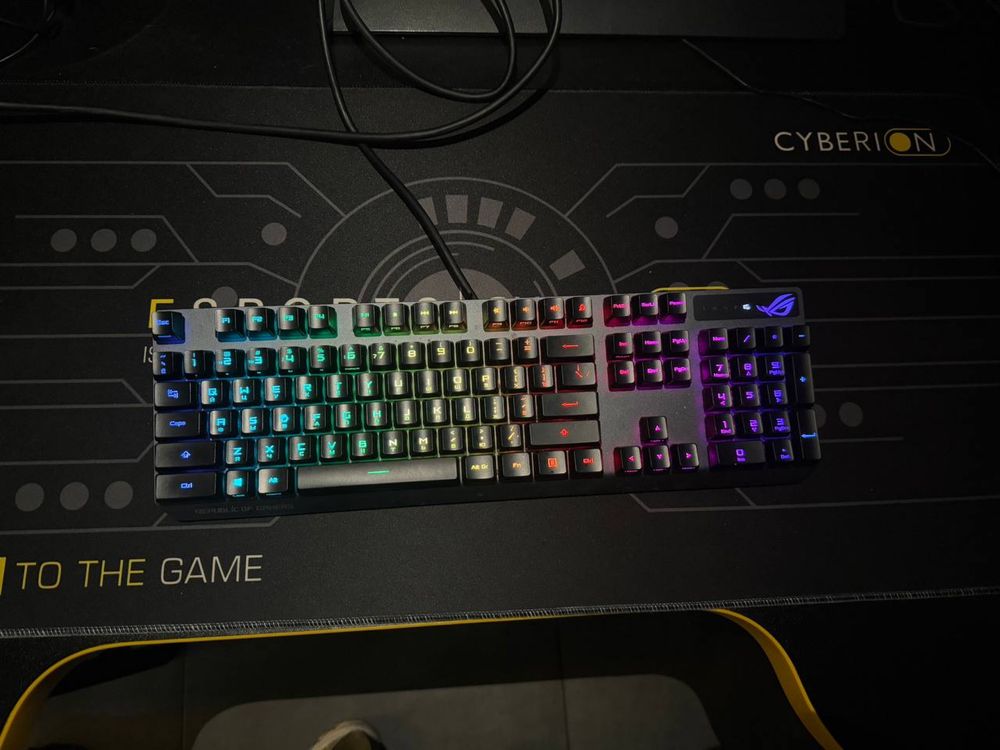 Поодам Клавиатуру Rog strix scope rx