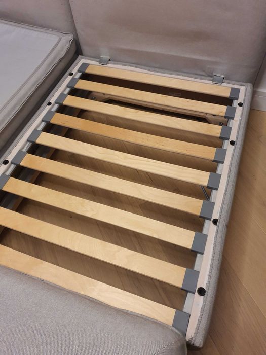 Kanapa, sofa, pufa z oparciem, fotel do spania Ikea 2 szt.