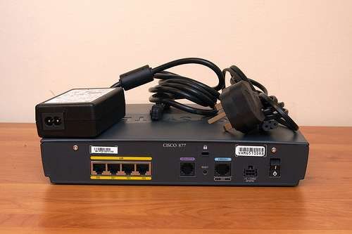 Router CISCO 857 _ ADSL