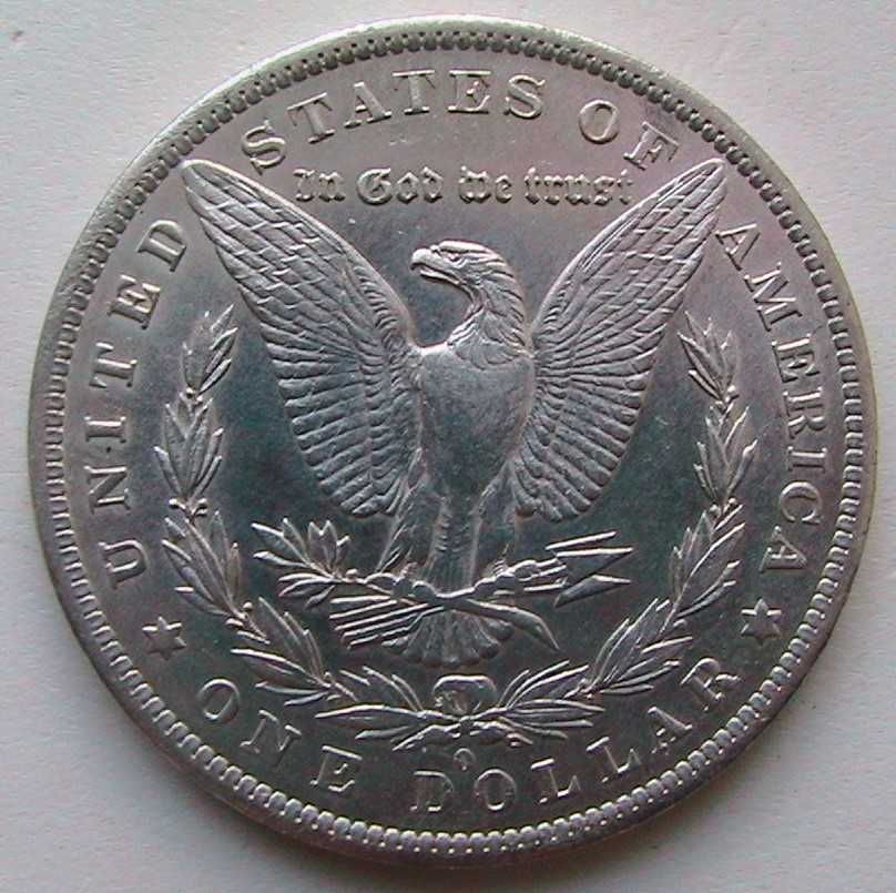 США 1 доллар 1883 о #1 Доллар Моргана Morgan Dollar Серебро